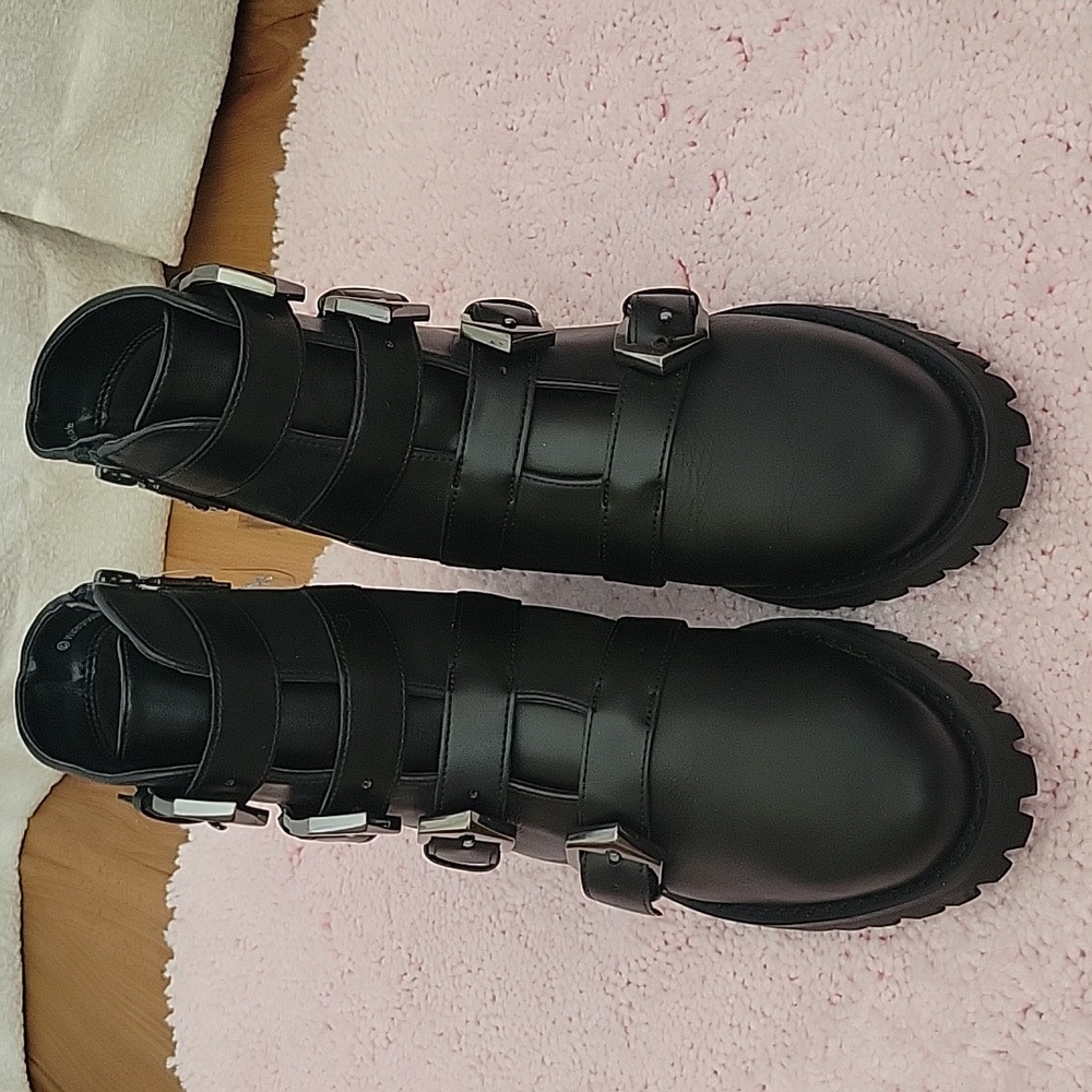 Blondo Verity Waterproof Bootie In Black Leather - Picture 3 of 8